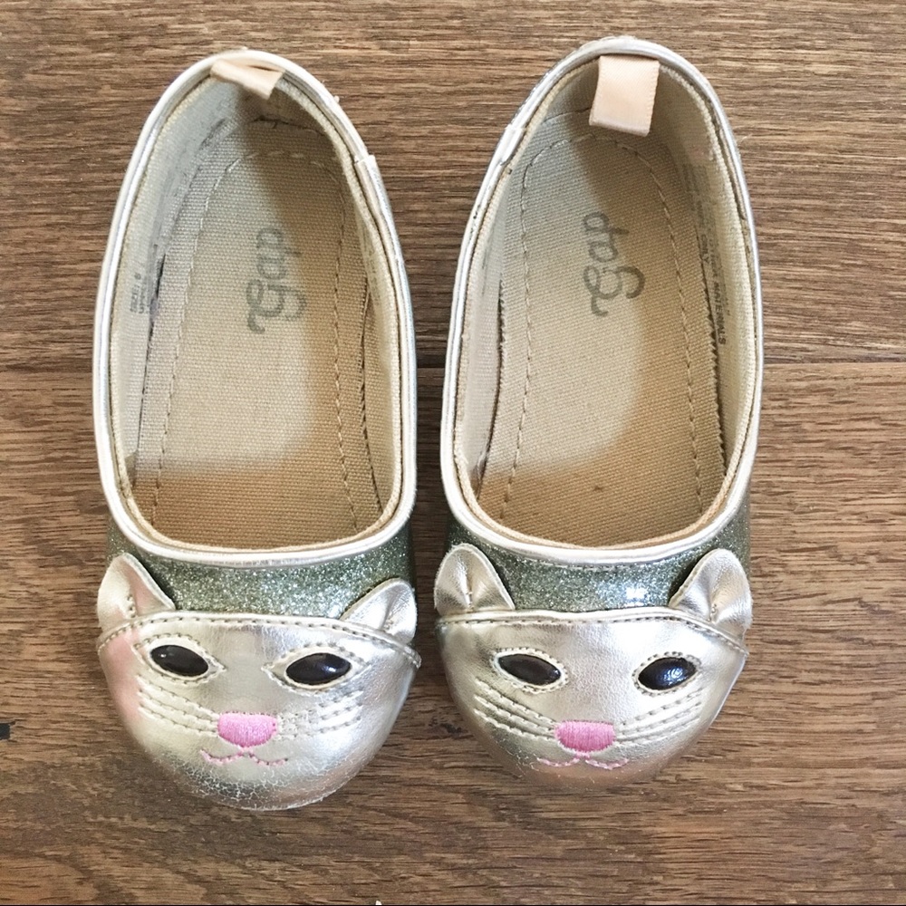 Kitty Cat Girls GAP Ballet Flats
